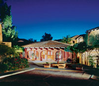 Entrance to Resort Suites