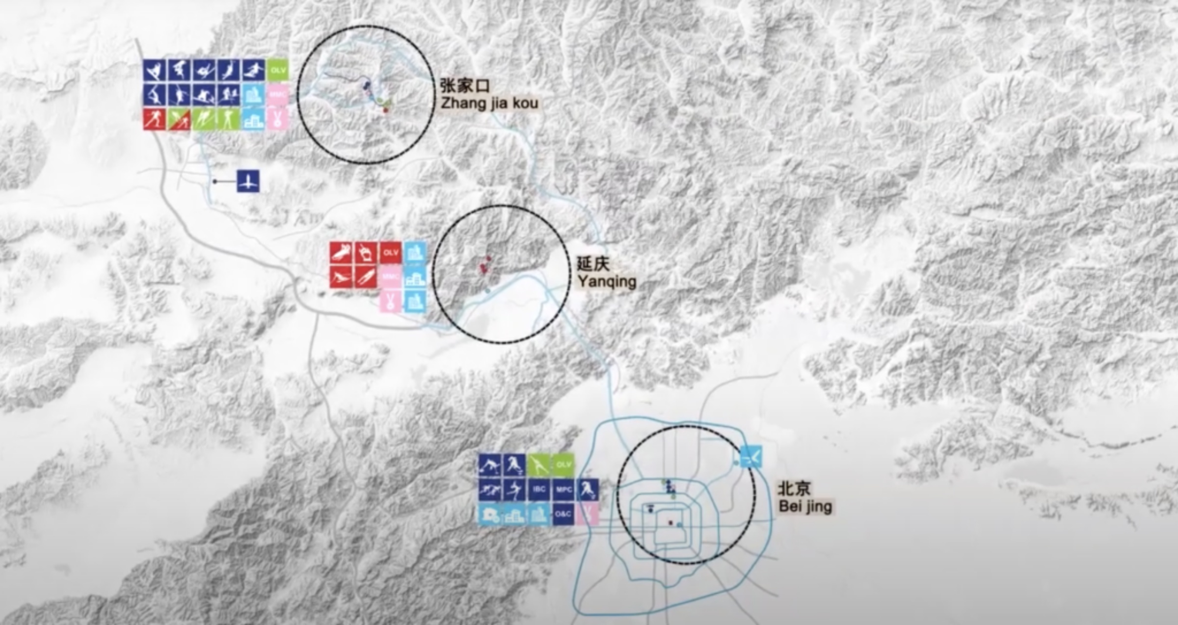 Visual guide to Beijing Winter Olympics 2022: map, venues and precautions
