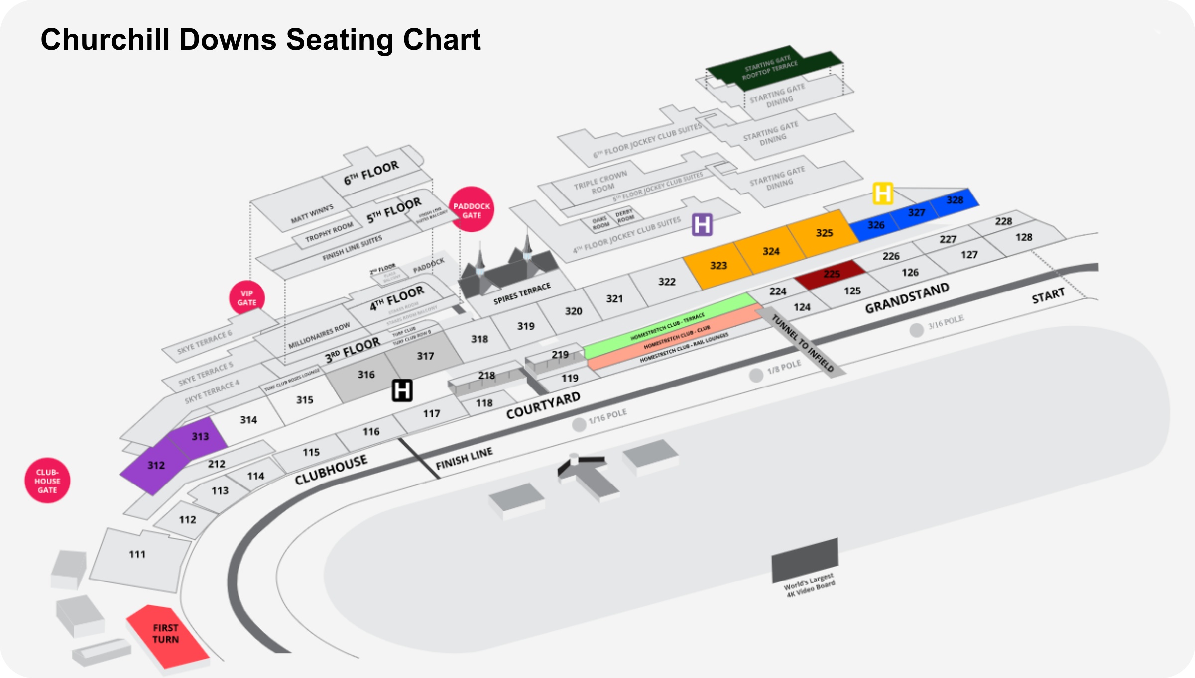 Kauffman Stadium Seating Chart + Rows, Seats and Club Seats