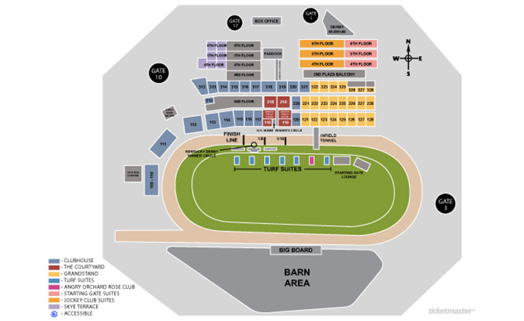 30 Kentucky Derby Seating Chart Pics Best Seating Chart