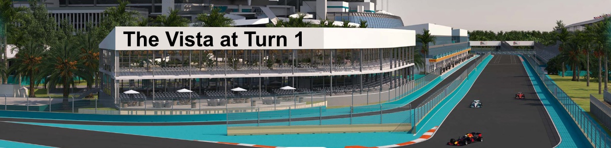 Miami F1 Turn 1 Grandstands View & Seat Guide – North & East