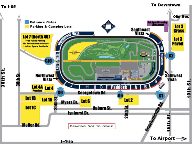 Indy 500 Seating Chart 3d
