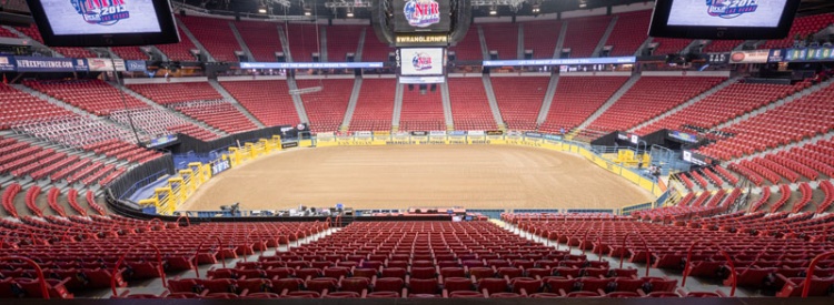NFR Rodeo Tickets | Thomas and Mack Seating Guide | eSeats.com